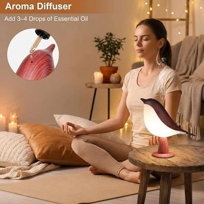 Soothing Multicolor Lamp with LED and Fog Feature