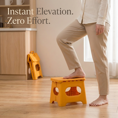 Portable Collapsible Step Stool for Home Use