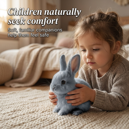 Snuggly Plush Bunny Stuffed Toy Buddy