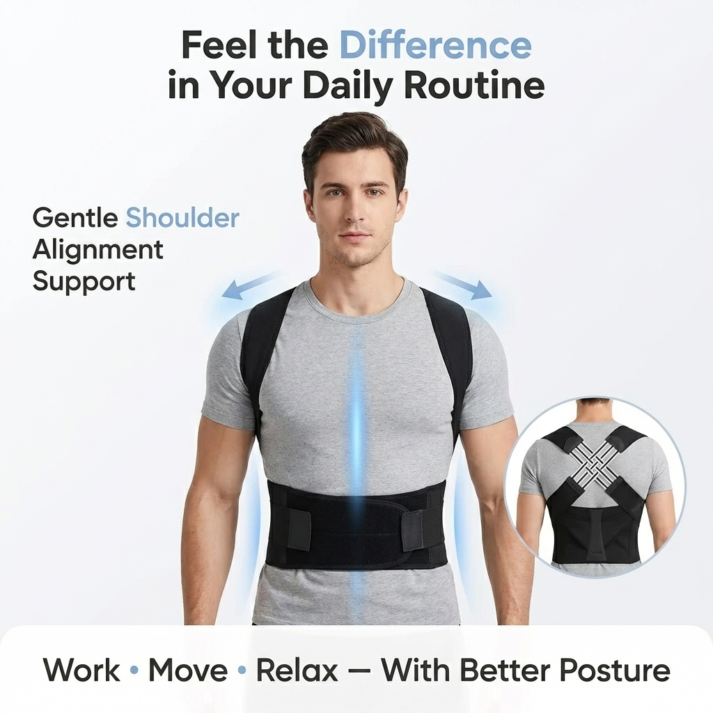 Orthopedic Lumbar Support Belt for Better Posture Alignment