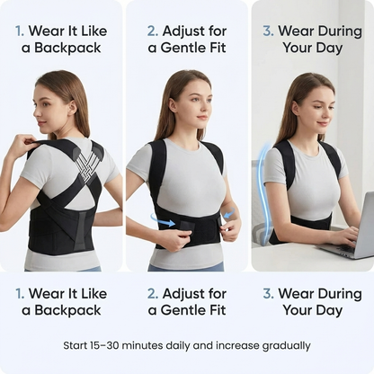 Orthopedic Lumbar Support Belt for Better Posture Alignment