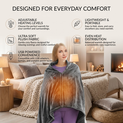 Ultra Soft Heated Blanket