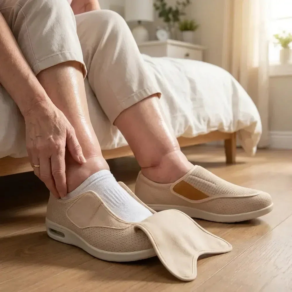 Diabetic Comfort Slip-On Shoes