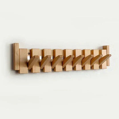 Space Saving Oak Foldable Piano Wall Holder