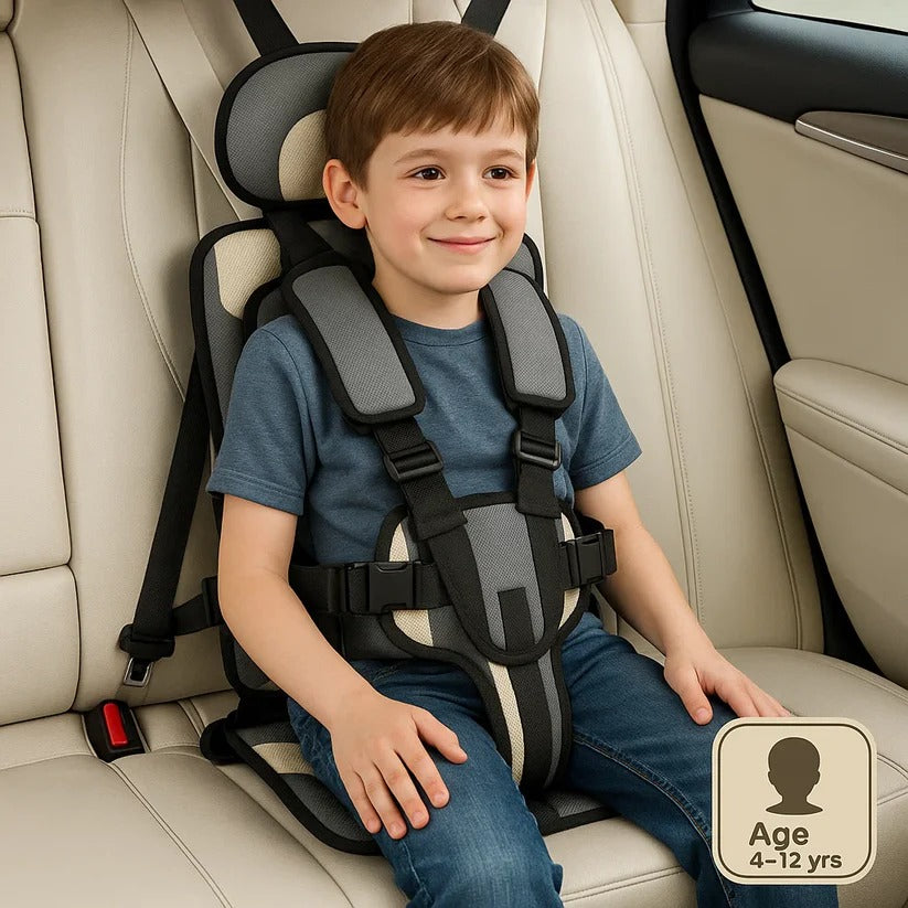 Safe Compact Child Car Booster Seat Belt