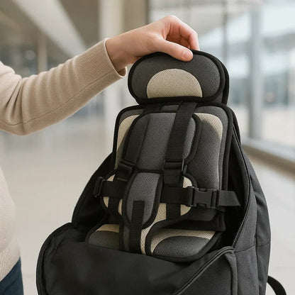 Safe Compact Child Car Booster Seat Belt
