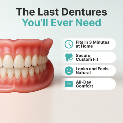 Natural Smile Full Denture Set (Upper & Lower)