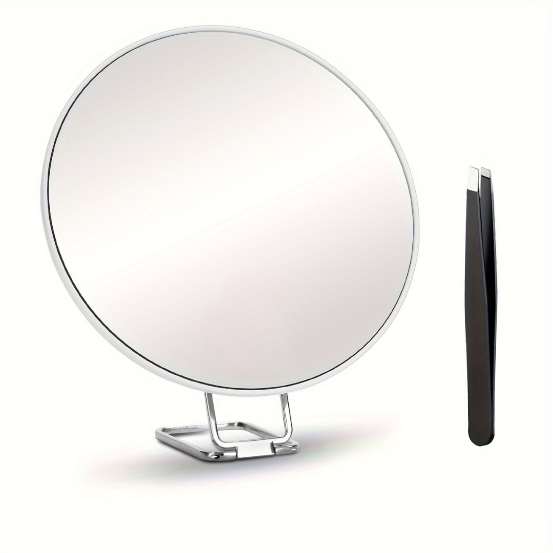 Portable Folding Makeup Mirror with Stand