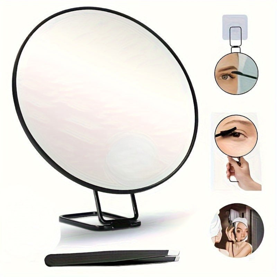 Portable Folding Makeup Mirror with Stand - Korstal