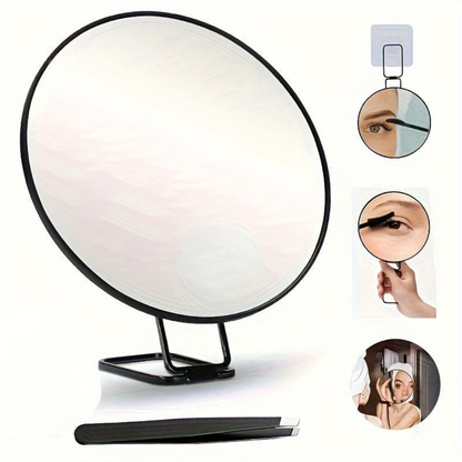 Portable Folding Makeup Mirror with Stand - Korstal