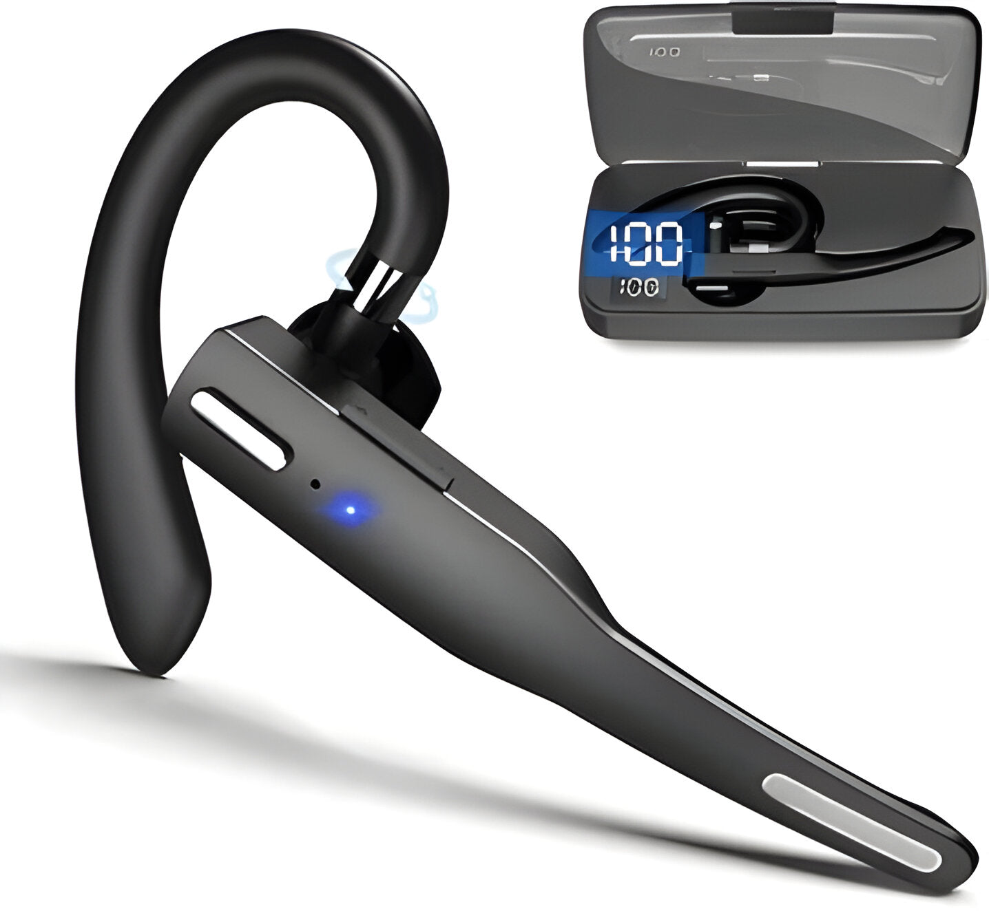 Wireless Bluetooth Earbuds Dual Microphone Noise Reduction Headphones - Korstal