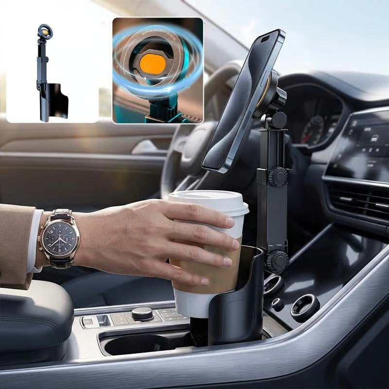 Adjustable Car Cup Holder Phone Mount