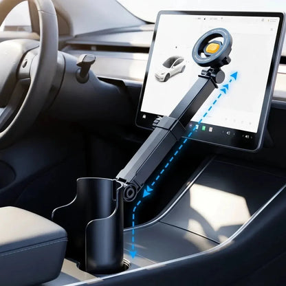 Adjustable Car Cup Holder Phone Mount