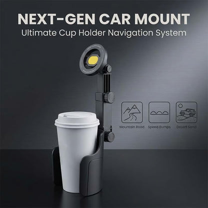 Adjustable Car Cup Holder Phone Mount