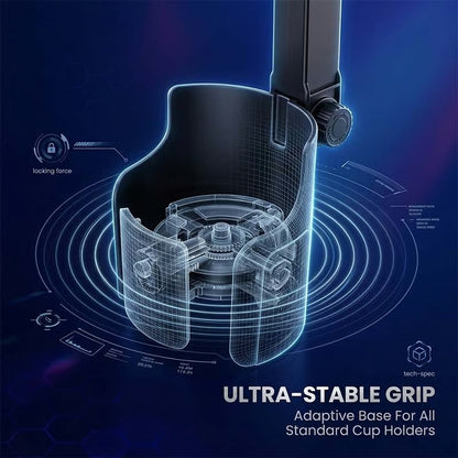 Adjustable Car Cup Holder Phone Mount