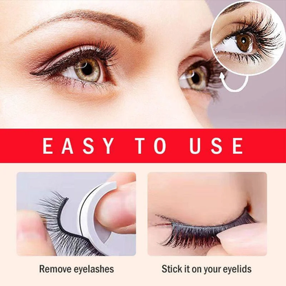 Simple to Use Natural False Lashes Daily Wear