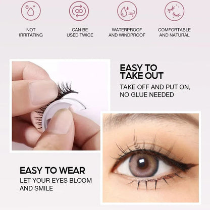 Simple to Use Natural False Lashes Daily Wear