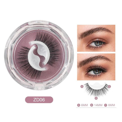 Simple to Use Natural False Lashes Daily Wear