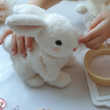 Snuggly Plush Bunny Stuffed Toy Buddy