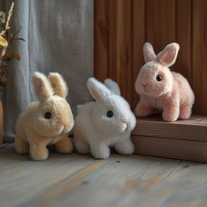 Snuggly Plush Bunny Stuffed Toy Buddy
