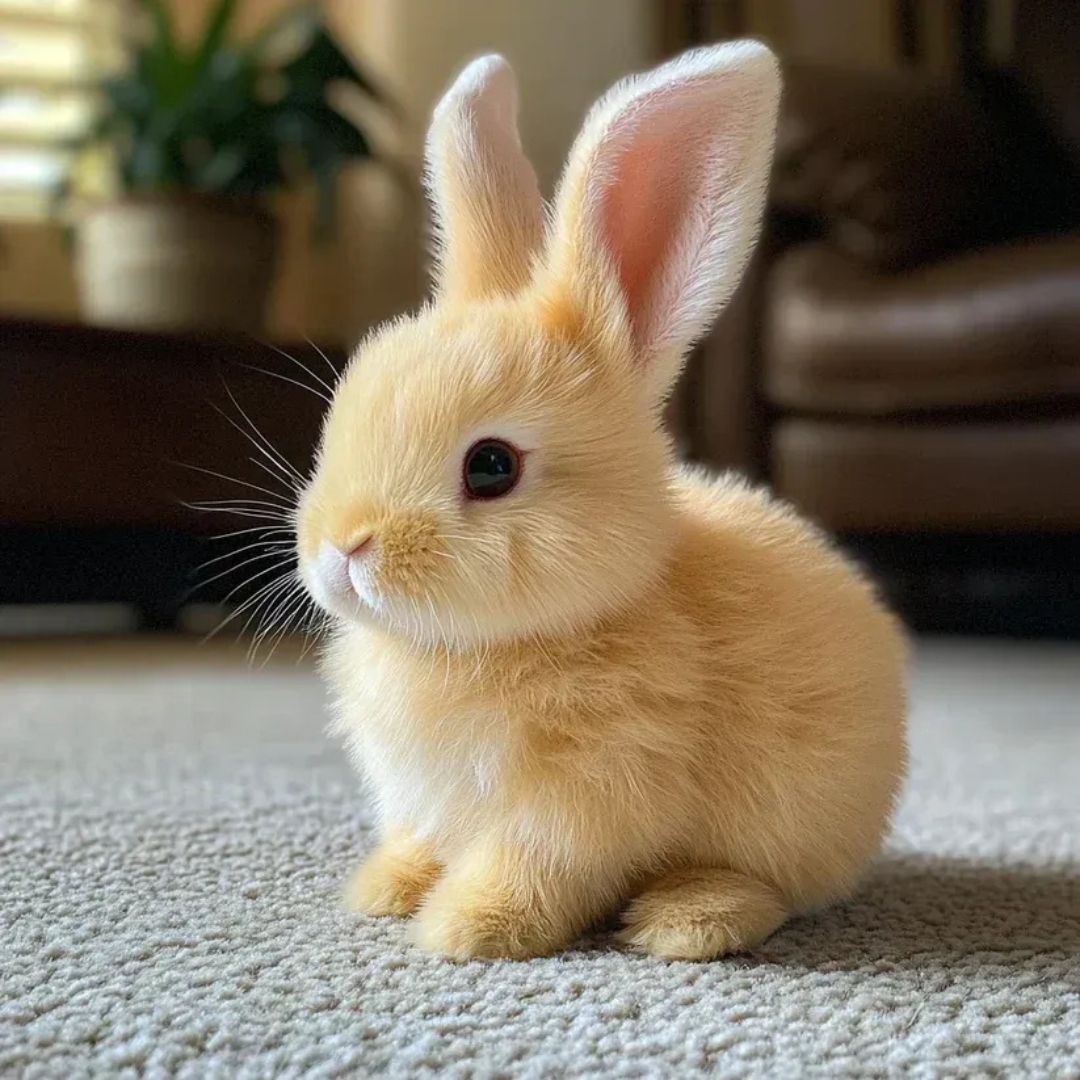 Snuggly Plush Bunny Stuffed Toy Buddy