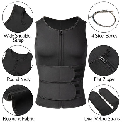 Breathable Fitness Vest Tight Fit Sports Top