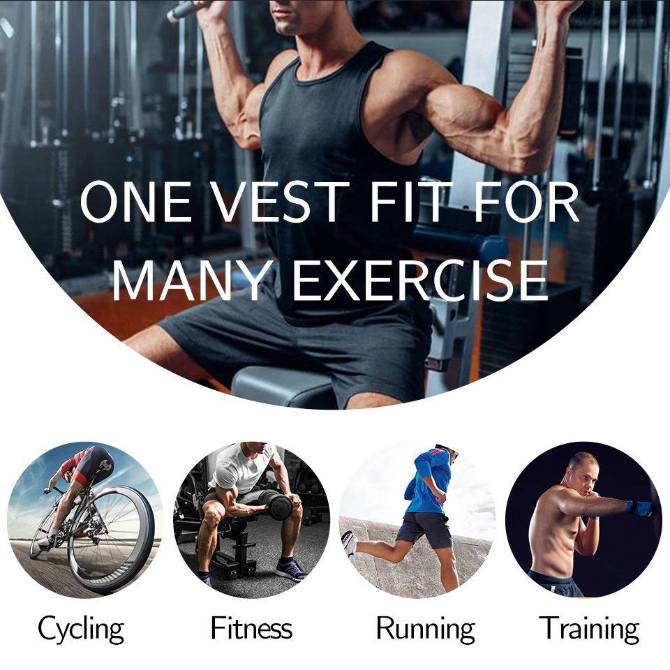 Breathable Fitness Vest Tight Fit Sports Top