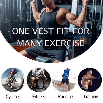 Breathable Fitness Vest Tight Fit Sports Top