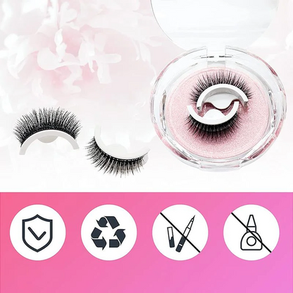 Simple to Use Natural False Lashes Daily Wear