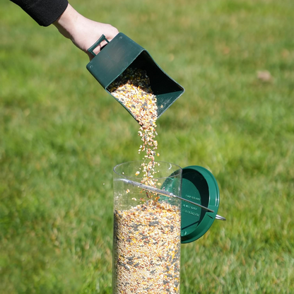 Durable Outdoor Bird Feeder with Multiple Feeding Stations