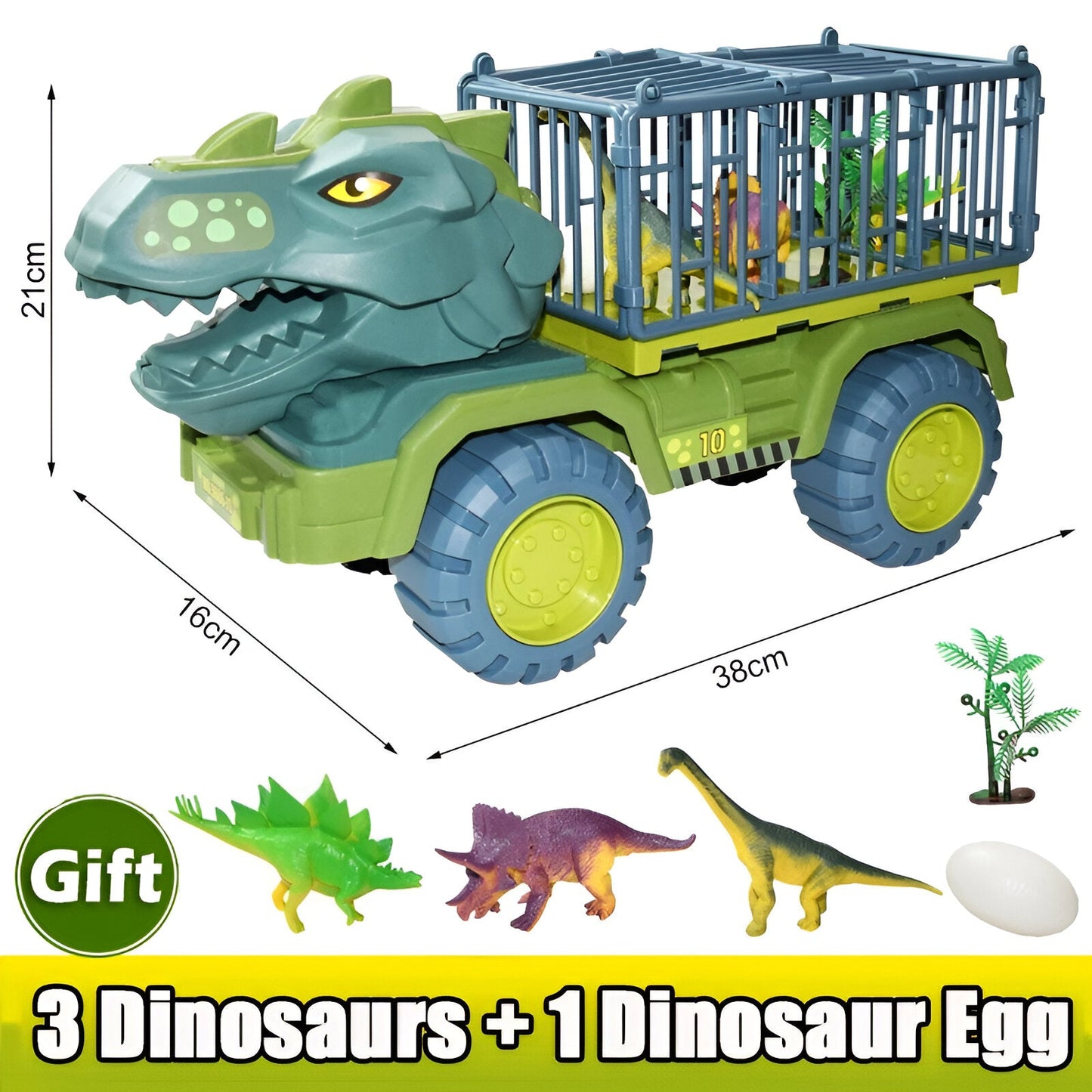 Exciting Prehistoric Dino Playset with Vehicle and Characters