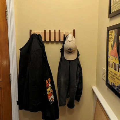 Space Saving Oak Foldable Piano Wall Holder