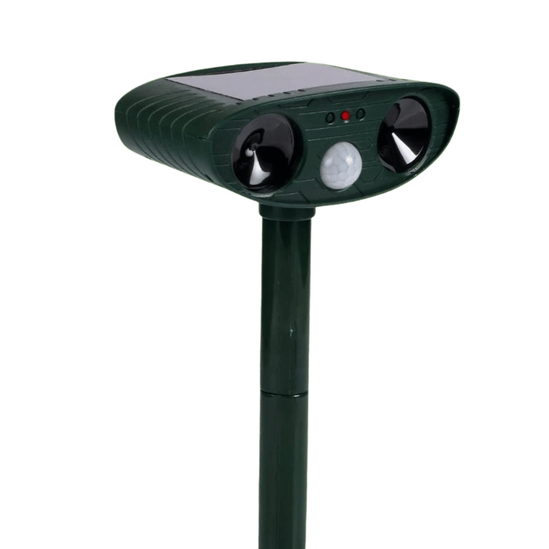 Weatherproof Solar Powered Animal Deterrent Ultrasonic Repeller