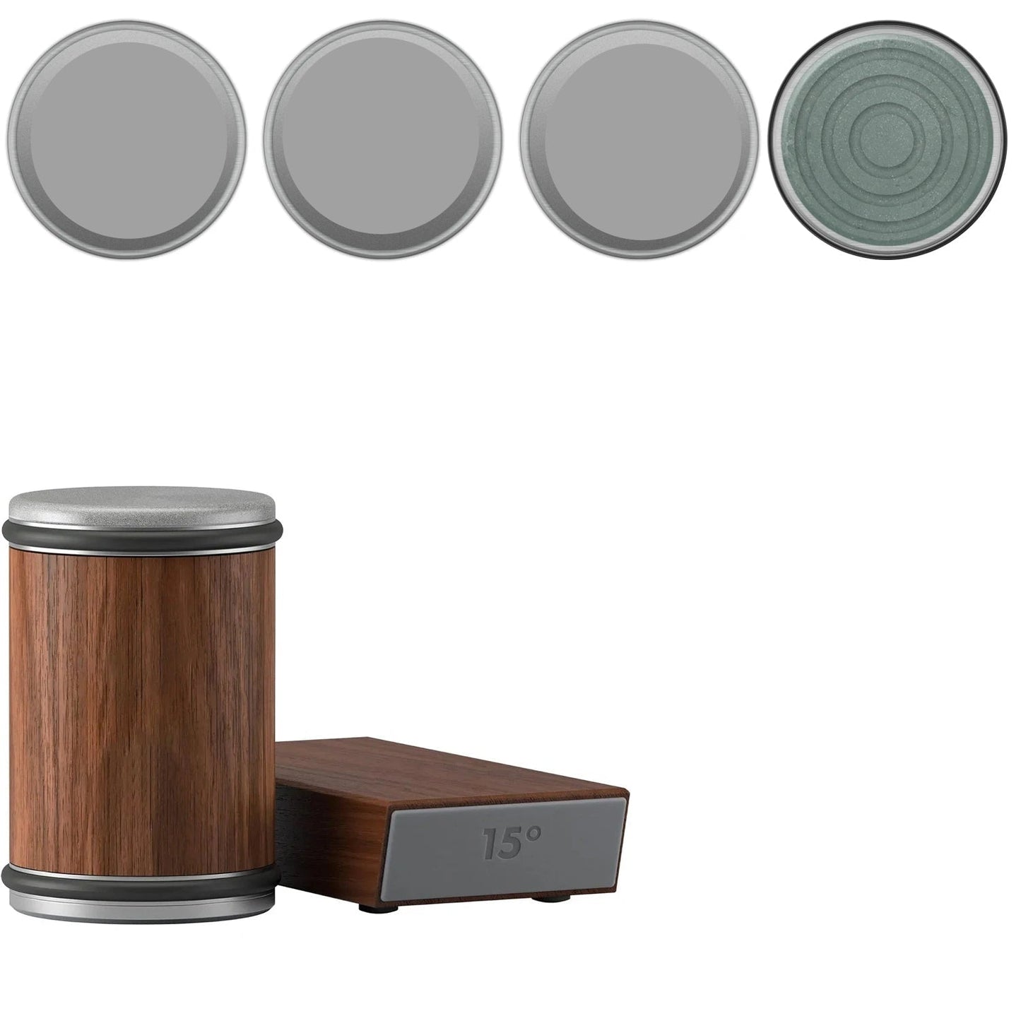 Convenient 2-in-1 Sharpener with Strong Magnetic Holder