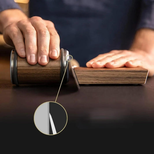 Convenient 2-in-1 Sharpener with Strong Magnetic Holder - Korstal