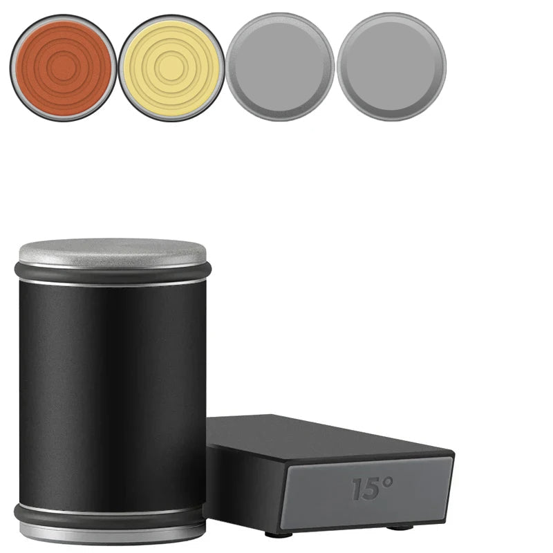 Convenient 2-in-1 Sharpener with Strong Magnetic Holder