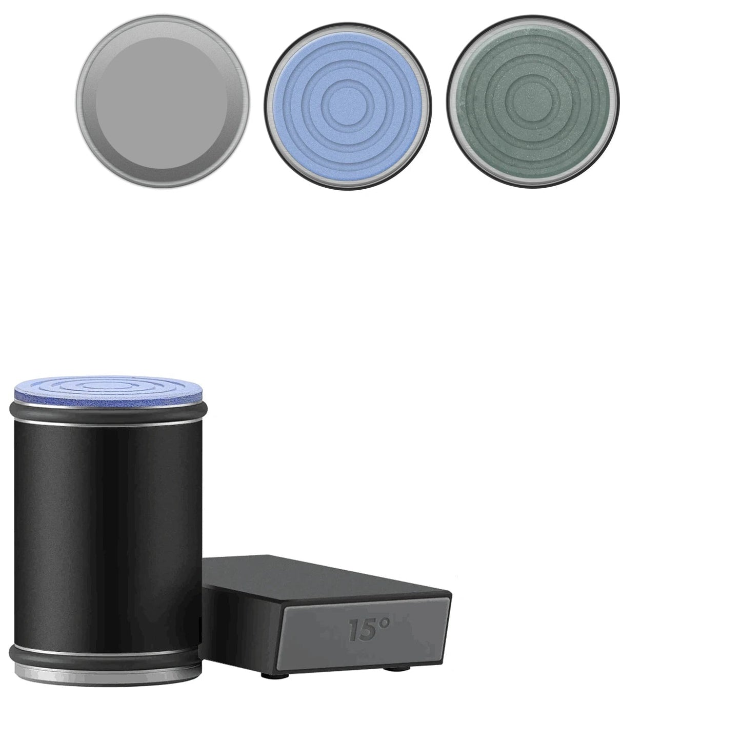 Convenient 2-in-1 Sharpener with Strong Magnetic Holder