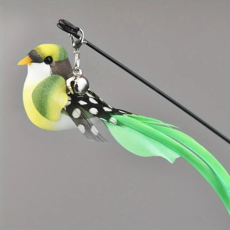 Interactive Cat Toy – Automatic & Manual Play Wand