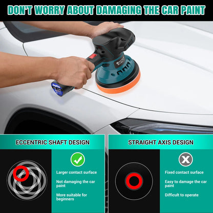 Rechargeable Cordless Car Polisher