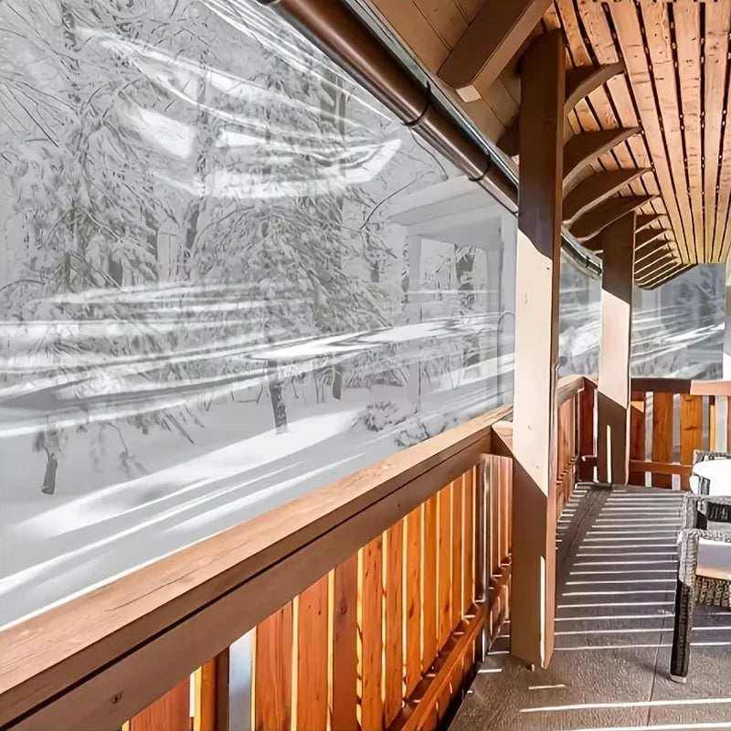 Transparent Balcony Weatherproof Protection Screen