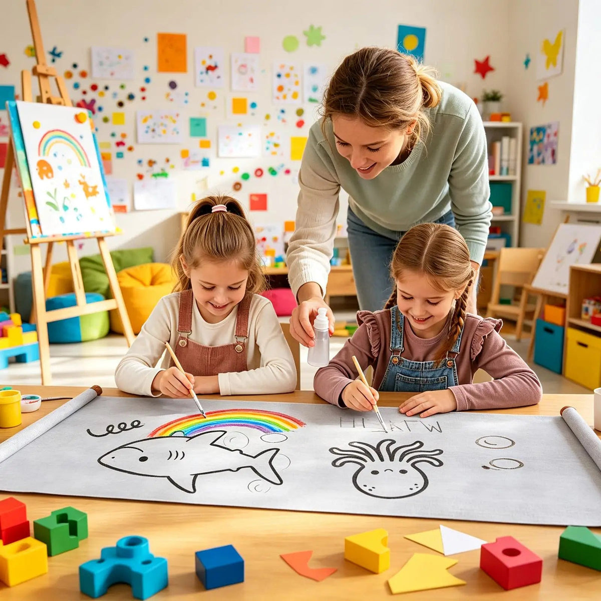 Kids Reusable Water Drawing Mat
