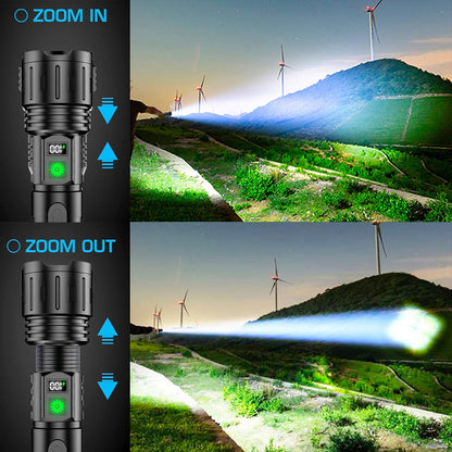 Powerful LED Torch Quick Charging High Lumen