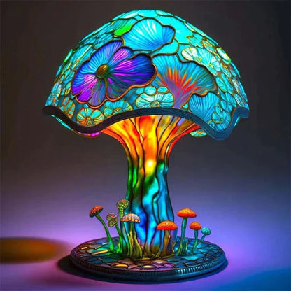 Stylish Glass Desk Table Lamp – Colourful Home Lighting - QerLight
