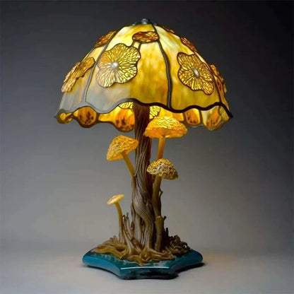 Elegant Glass Office Table Lamp – Vibrant Home Decor