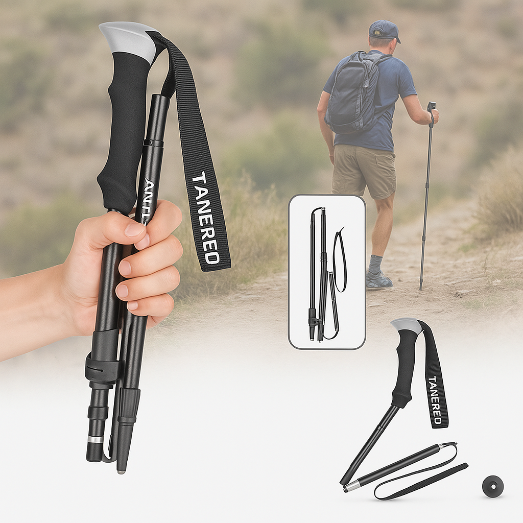 Portable Lightweight Folding Trekking Poles