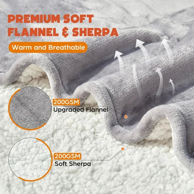 Oversized Sherpa Wearable Blanket