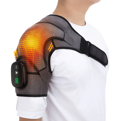 Wireless Shoulder Heating Pad and Massager