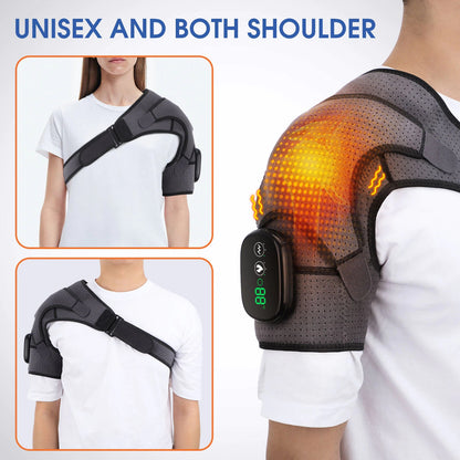 Wireless Shoulder Heating Pad and Massager